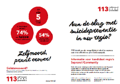 Folder deelname huisartsen aan Supranet Community