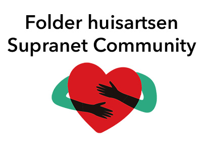 Folder deelname huisartsen aan Supranet Community