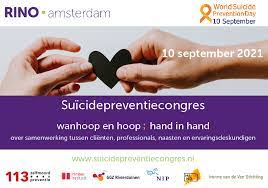 Suïcidepreventiecongres Wanhoop en hoop; hand in hand
