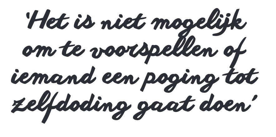 Terugkijken: Diagnostiek van suïcidaliteit, een praktische aanpak