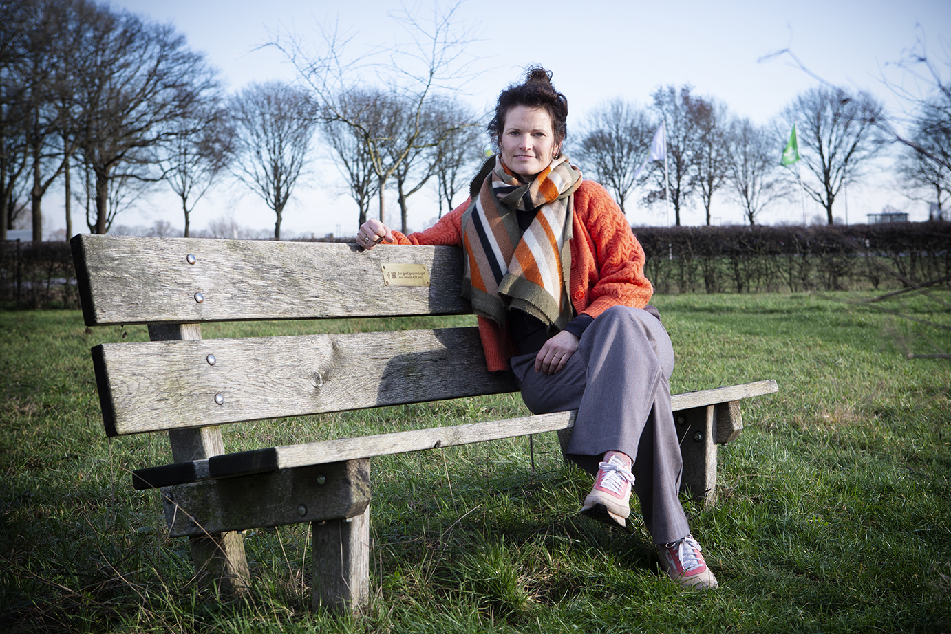 Foto van Marleen op 1K Z1E J3-bankje