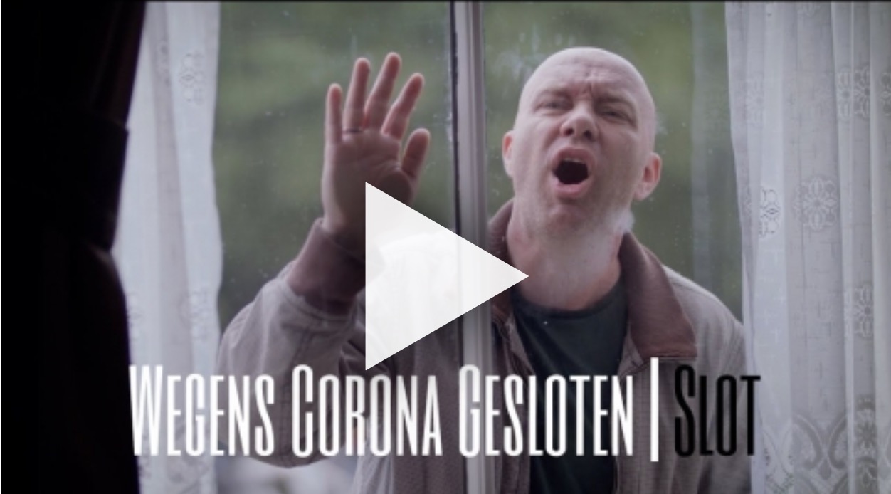 wegens corona gesloten vader slor