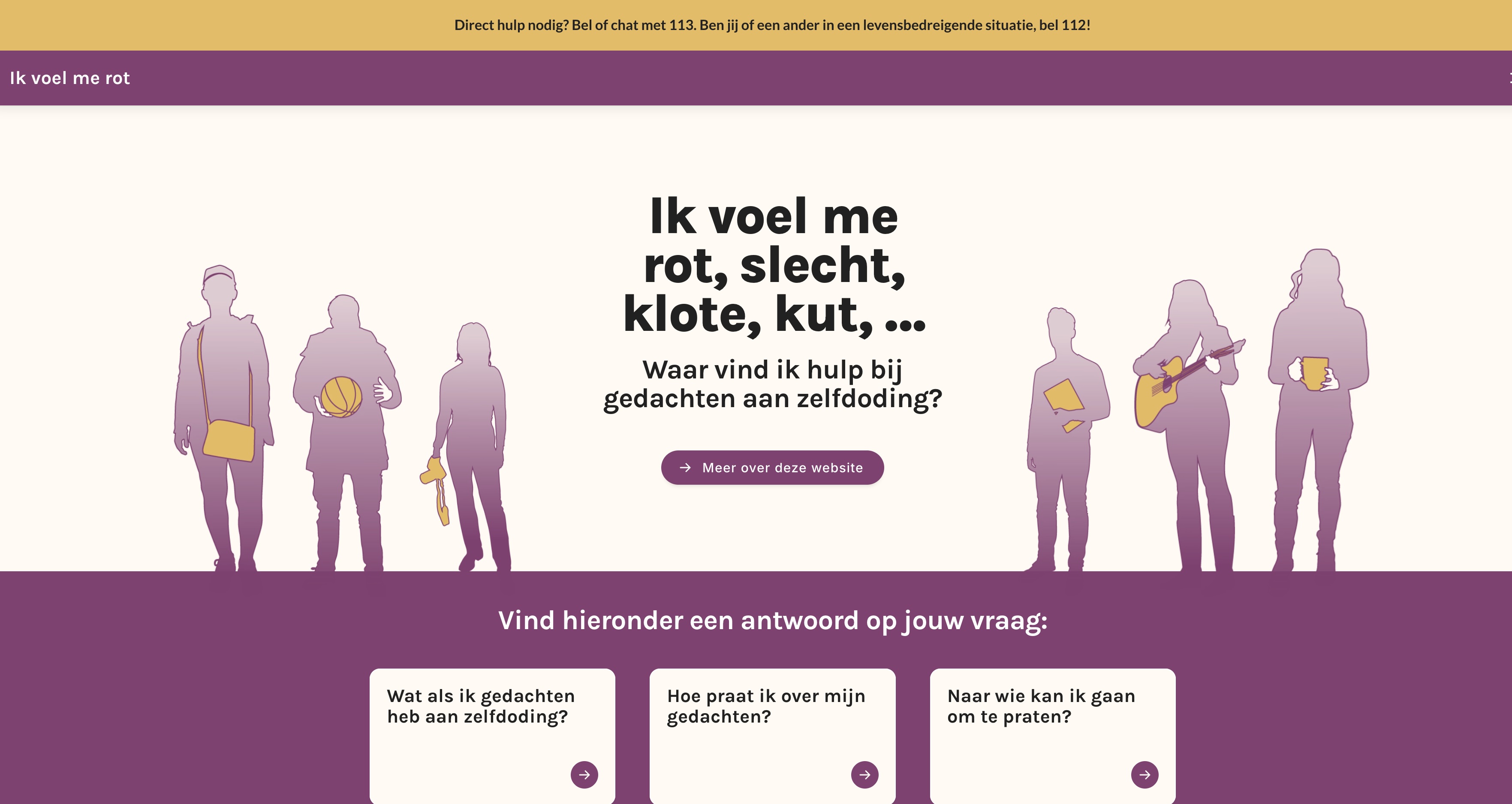 homepage van ikvoelmerot.nl
