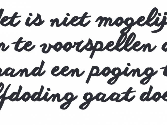 Terugkijken: Diagnostiek van suïcidaliteit, een praktische aanpak